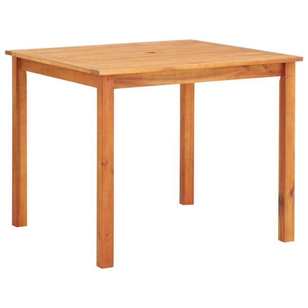 Garden table, 88x88x74cm, solid acacia wood