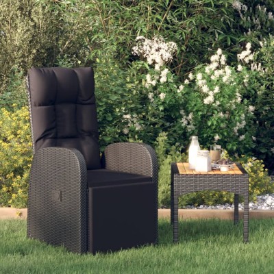 Reclining garden chair with...