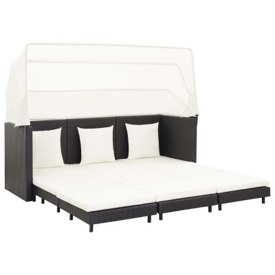 Pull-out three-seater...