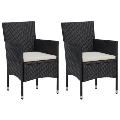 Garden dining chairs, 2...