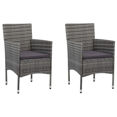 Garden dining chairs, 2...