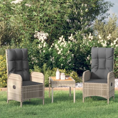 Outdoor chairs, 2 pcs.,...