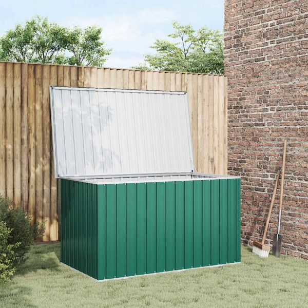 Garden storage box, green, 171x99x93cm