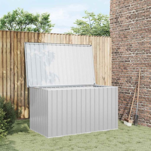 Garden storage box, gray, 171x99x93cm