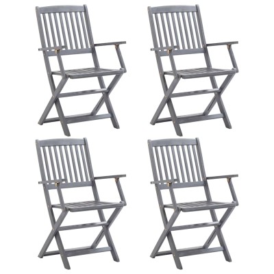 Folding outdoor chairs, 4...