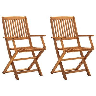 Folding outdoor chairs, 2...