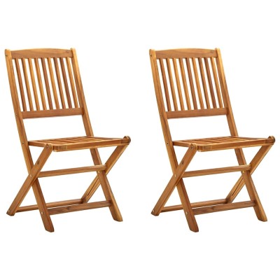 Folding outdoor chairs, 2...