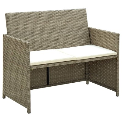 Double garden sofa with...