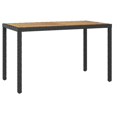 Garden table, black and...
