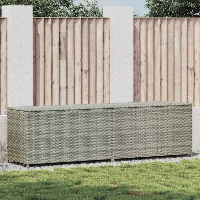 Garden storage box, gray,...