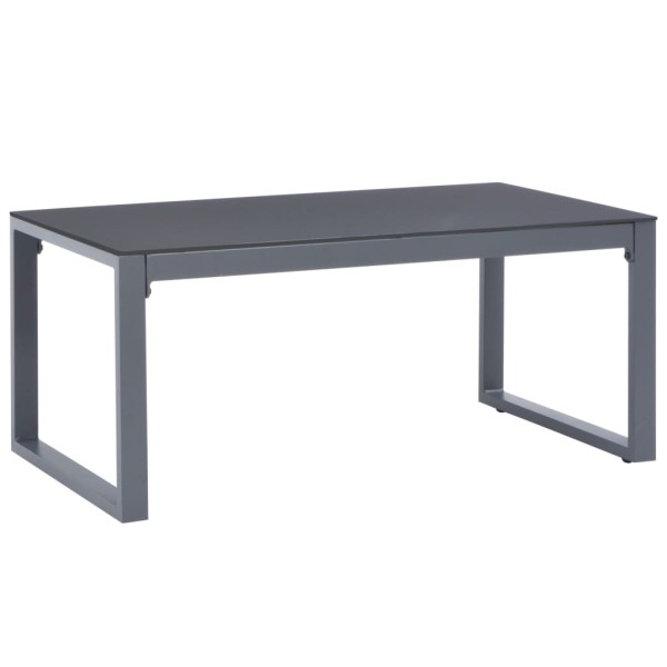 Coffee table, 90x50x40cm, aluminum
