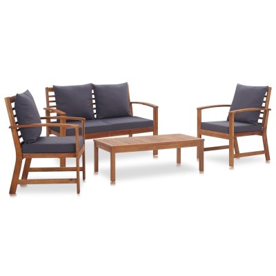 Garden furniture set with...