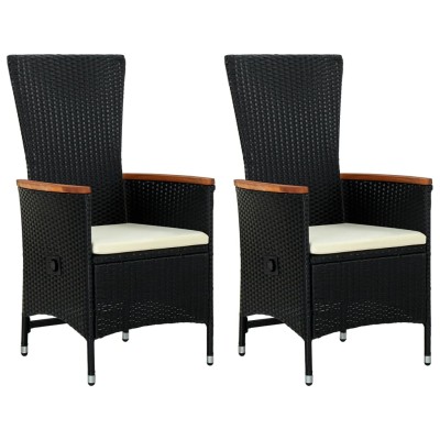 Outdoor chairs, 2 pcs.,...