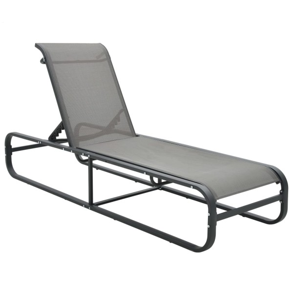 Sunbed, aluminum and textilene