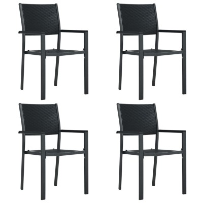 Garden chairs, 4 pcs.,...