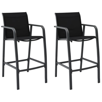 Garden bar chairs, 2 pcs.,...