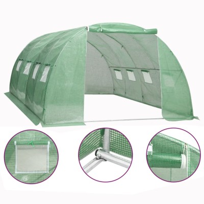 Greenhouse, 4x4x2m, 16m²