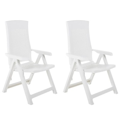 Reclining garden chairs, 2...