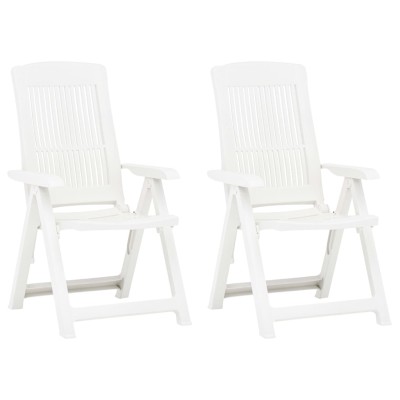 Reclining garden chairs, 2...