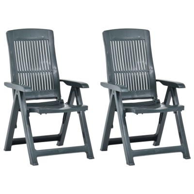 Reclining garden chairs, 2...