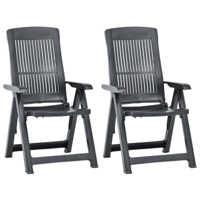 Reclining garden chairs, 2...