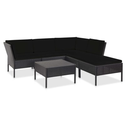 Garden lounge set with...