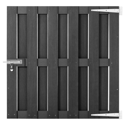 Garden gate, gray,...