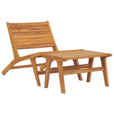 Garden chair with footrest,...