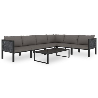 Garden set with pillows, 7...