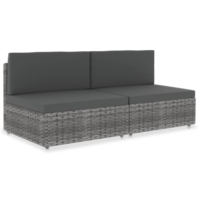 Modulinė dvivietė sofa,...