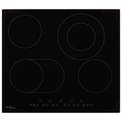 Ceramic hob with 4...