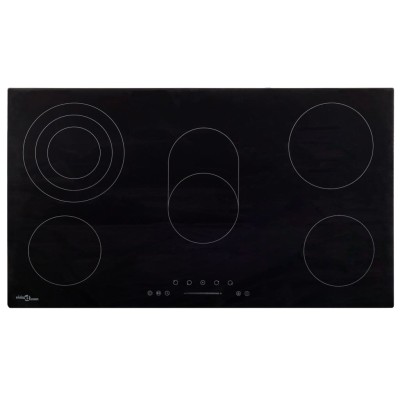 Ceramic hob with 5...