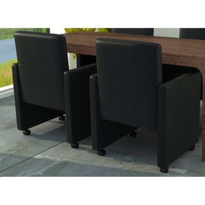Dining room chairs, 2 pcs.,...