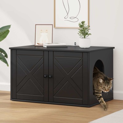 Cat house Black 85 x 55 x...