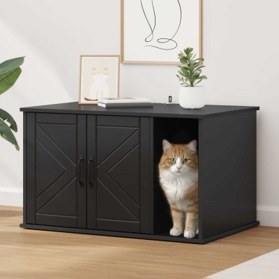 Cat house Black 85 x 55 x...