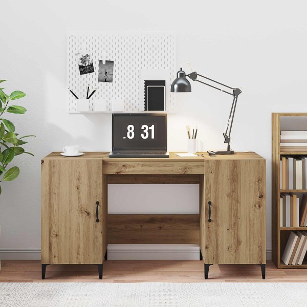 Table Masters oak 140 x 50 x 75 cm Treated wood