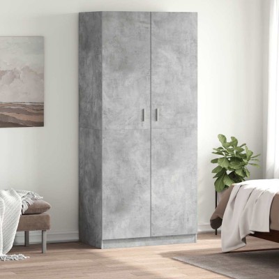 Wardrobe, concrete grey,...