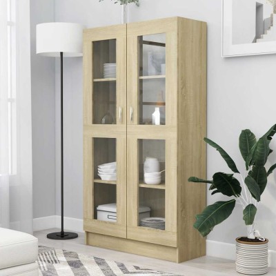 Display cabinet, oak,...