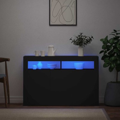 Side cabinet with LED...