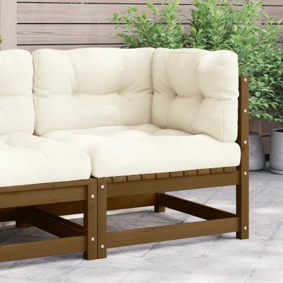 Corner garden sofa with...