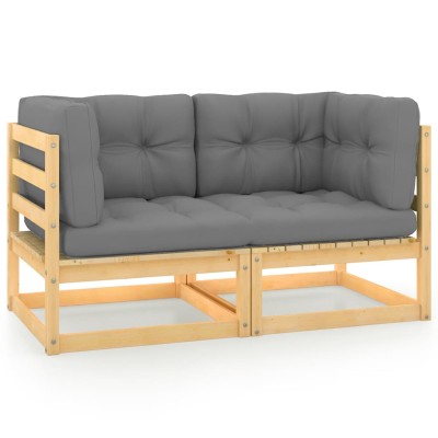 Dvivietė sodo sofa su...