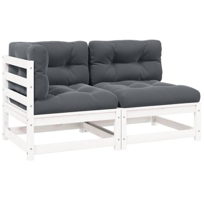 Garden set with cushions, 2...