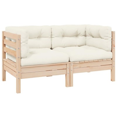 Double garden sofa with...