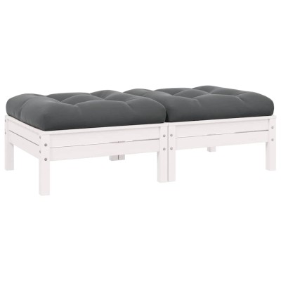 Two-seater garden sofa with...