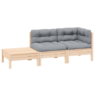 Garden set with gray...