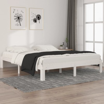 Bed frame, white, 160x200...
