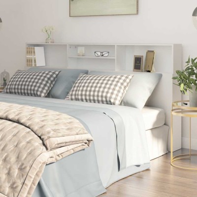 Headboard-cabinet, white,...