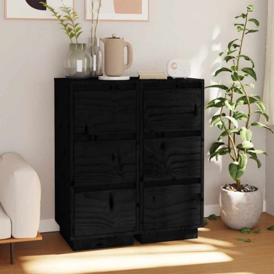 Side cabinets, 2 pcs.,...