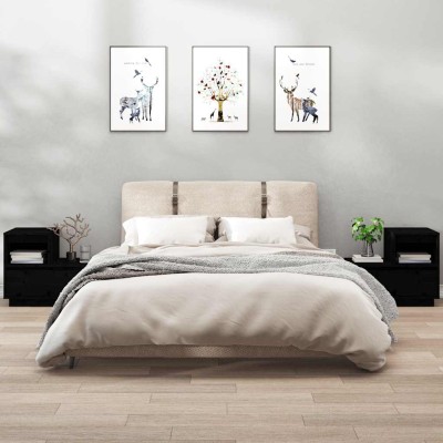 Bedside cabinets, 2 pcs.,...