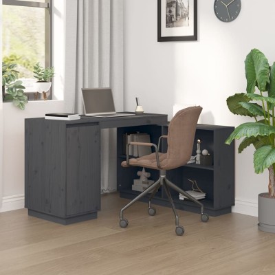 Desk, gray, 110x50x75cm,...